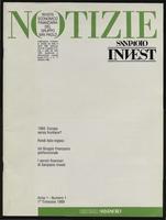 Notizie Sanpaolo: rivista economico finanziaria del Gruppo San Paolo. Invest Notizie, n. 01 (1989)