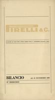 Pirelli & C. Bilancio al 31 dicembre 1968. 97° esercizio