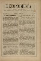 L'economista: gazzetta settimanale di scienza economica, finanza, commercio, banchi, ferrovie e degli interessi privati - A.02 (1875) n.55, 23 maggio