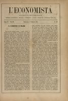 L'economista: gazzetta settimanale di scienza economica, finanza, commercio, banchi, ferrovie e degli interessi privati - A.02 (1875) n.40, 7 febbraio