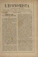 L'economista: gazzetta settimanale di scienza economica, finanza, commercio, banchi, ferrovie e degli interessi privati - A.02 (1875) n.52, 2 maggio