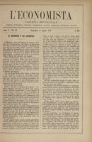 L'economista: gazzetta settimanale di scienza economica, finanza, commercio, banchi, ferrovie e degli interessi privati - A.05 (1878) n.202, 17 marzo