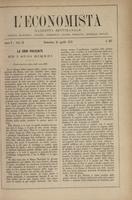 L'economista: gazzetta settimanale di scienza economica, finanza, commercio, banchi, ferrovie e degli interessi privati - A.05 (1878) n.207, 21 aprile
