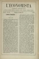 L'economista: gazzetta settimanale di scienza economica, finanza, commercio, banchi, ferrovie e degli interessi privati - A.04 (1877) n.190, 23 dicembre