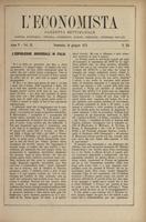 L'economista: gazzetta settimanale di scienza economica, finanza, commercio, banchi, ferrovie e degli interessi privati - A.05 (1878) n.215, 16 giugno