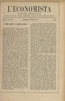 L'economista: gazzetta settimanale di scienza economica, finanza, commercio, banchi, ferrovie e degli interessi privati - A.05 (1878) n.234, 27 ottobre