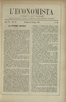 L'economista: gazzetta settimanale di scienza economica, finanza, commercio, banchi, ferrovie e degli interessi privati - A.07 (1880) n.316, 23 maggio