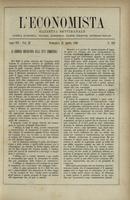 L'economista: gazzetta settimanale di scienza economica, finanza, commercio, banchi, ferrovie e degli interessi privati - A.07 (1880) n.312, 25 aprile
