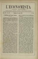 L'economista: gazzetta settimanale di scienza economica, finanza, commercio, banchi, ferrovie e degli interessi privati - A.07 (1880) n.330, 29 agosto