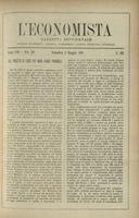 L'economista: gazzetta settimanale di scienza economica, finanza, commercio, banchi, ferrovie e degli interessi privati - A.08 (1881) n.366, 8 maggio