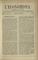L'economista: gazzetta settimanale di scienza economica, finanza, commercio, banchi, ferrovie e degli interessi privati - A.22 (1895) n.1118, 6 ottobre