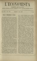 L'economista: gazzetta settimanale di scienza economica, finanza, commercio, banchi, ferrovie e degli interessi privati - A.23 (1896) n.1144, 5 aprile