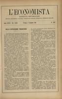 L'economista: gazzetta settimanale di scienza economica, finanza, commercio, banchi, ferrovie e degli interessi privati - A.28 (1901) n.1440, 8 dicembre