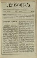 L'economista: gazzetta settimanale di scienza economica, finanza, commercio, banchi, ferrovie e degli interessi privati - A.29 (1902) n.1478, 31 agosto