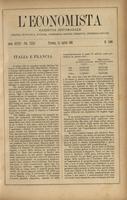 L'economista: gazzetta settimanale di scienza economica, finanza, commercio, banchi, ferrovie e degli interessi privati - A.28 (1901) n.1406, 14 aprile