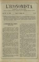 L'economista: gazzetta settimanale di scienza economica, finanza, commercio, banchi, ferrovie e degli interessi privati - A.29 (1902) n.1481, 21 settembre