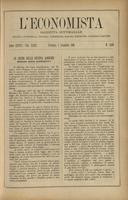 L'economista: gazzetta settimanale di scienza economica, finanza, commercio, banchi, ferrovie e degli interessi privati - A.28 (1901) n.1439, 1 dicembre