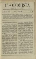 L'economista: gazzetta settimanale di scienza economica, finanza, commercio, banchi, ferrovie e degli interessi privati - A.29 (1902) n.1487, 2 novembre