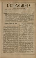 L'economista: gazzetta settimanale di scienza economica, finanza, commercio, banchi, ferrovie e degli interessi privati - A.31 (1904) n.1594, 20 novembre