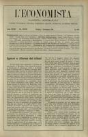 L'economista: gazzetta settimanale di scienza economica, finanza, commercio, banchi, ferrovie e degli interessi privati - A.33 (1906) n.1687, 2 settembre