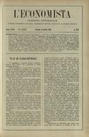 L'economista: gazzetta settimanale di scienza economica, finanza, commercio, banchi, ferrovie e degli interessi privati - A.33 (1906) n.1667, 15 aprile