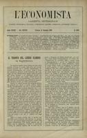 L'economista: gazzetta settimanale di scienza economica, finanza, commercio, banchi, ferrovie e degli interessi privati - A.33 (1906) n.1655, 21 gennaio