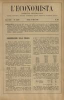 L'economista: gazzetta settimanale di scienza economica, finanza, commercio, banchi, ferrovie e degli interessi privati - A.32 (1905) n.1611, 19 marzo