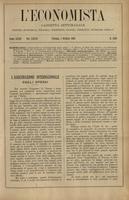 L'economista: gazzetta settimanale di scienza economica, finanza, commercio, banchi, ferrovie e degli interessi privati - A.32 (1905) n.1639, 1 ottobre