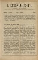 L'economista: gazzetta settimanale di scienza economica, finanza, commercio, banchi, ferrovie e degli interessi privati - A.32 (1905) n.1633, 20 agosto