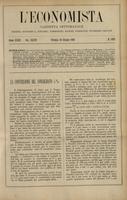L'economista: gazzetta settimanale di scienza economica, finanza, commercio, banchi, ferrovie e degli interessi privati - A.32 (1905) n.1625, 25 giugno