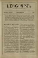 L'economista: gazzetta settimanale di scienza economica, finanza, commercio, banchi, ferrovie e degli interessi privati - A.33 (1906) n.1695, 28 ottobre