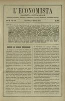 L'economista: gazzetta settimanale di scienza economica, finanza, commercio, banchi, ferrovie e degli interessi privati - A.40 (1913) n.2055, 21 settembre