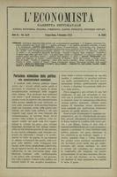 L'economista: gazzetta settimanale di scienza economica, finanza, commercio, banchi, ferrovie e degli interessi privati - A.40 (1913) n.2062, 9 novembre