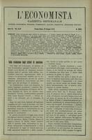 L'economista: gazzetta settimanale di scienza economica, finanza, commercio, banchi, ferrovie e degli interessi privati - A.40 (1913) n.2043, 29 giugno