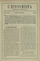 L'economista: gazzetta settimanale di scienza economica, finanza, commercio, banchi, ferrovie e degli interessi privati - A.40 (1913) n.2061, 2 novembre