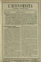 L'economista: gazzetta settimanale di scienza economica, finanza, commercio, banchi, ferrovie e degli interessi privati - A.40 (1913) n.2046, 20 luglio