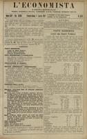 L'economista: gazzetta settimanale di scienza economica, finanza, commercio, banchi, ferrovie e degli interessi privati - A.44 (1917) n.2252, 1 luglio