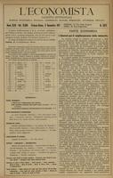 L'economista: gazzetta settimanale di scienza economica, finanza, commercio, banchi, ferrovie e degli interessi privati - A.44 (1917) n.2271, 11 novembre