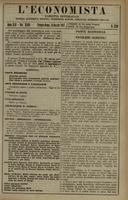 L'economista: gazzetta settimanale di scienza economica, finanza, commercio, banchi, ferrovie e degli interessi privati - A.44 (1917) n.2259, 19 agosto