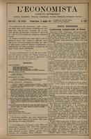 L'economista: gazzetta settimanale di scienza economica, finanza, commercio, banchi, ferrovie e degli interessi privati - A.44 (1917) n.2247, 27 maggio