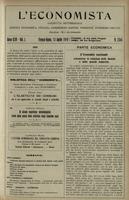 L'economista: gazzetta settimanale di scienza economica, finanza, commercio, banchi, ferrovie e degli interessi privati - A.46 (1919) n.2345, 13 aprile