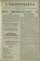 L'economista: gazzetta settimanale di scienza economica, finanza, commercio, banchi, ferrovie e degli interessi privati - A.46 (1919) n.2355, 22 giugno