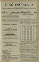 L'economista: gazzetta settimanale di scienza economica, finanza, commercio, banchi, ferrovie e degli interessi privati - A.46 (1919) n.2346, 20 aprile