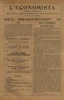 L'economista: gazzetta settimanale di scienza economica, finanza, commercio, banchi, ferrovie e degli interessi privati - A.47 (1920) n.2402, 16 maggio