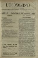 L'economista: gazzetta settimanale di scienza economica, finanza, commercio, banchi, ferrovie e degli interessi privati - A.48 (1921) n.2463, 17 luglio