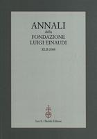 Annali della Fondazione Luigi Einaudi Volume 42 Anno 2008