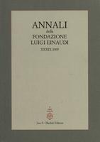 Annali della Fondazione Luigi Einaudi Volume 39 Anno 2005