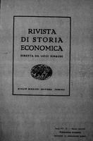 Rivista di storia economica. A.07 (1942) n.1, Marzo