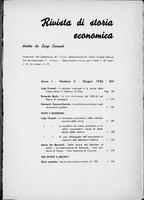Rivista di storia economica. A.01 (1936) n.2, Giugno