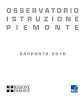 Osservatorio istruzione Piemonte. Rapporto 2010